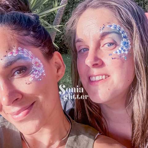 glitter bar, glitter bar asturias, glitter bar cantabria, bodas, pintacaras, asturias, cantabria, face paint, bodas asturias, glitter corner