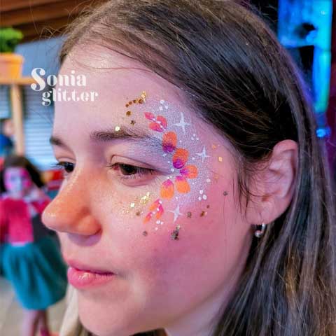 face paint, pintacaras, glitter bar, bodas, asturias, bodas asturias, glitter bar asturias