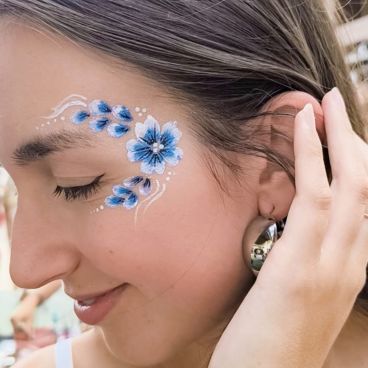 sonia glitter, face paint, pintacaras, glitter bar, bodas, asturias, bodas asturias, glitter bar asturias, nia eventos